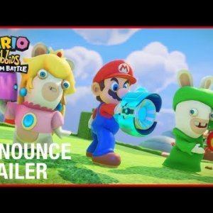 Mario + Rabbids Kingdom Battle: E3 2017 Announcement Trailer
