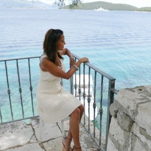 Glumica Eva LaRue na Korčuli