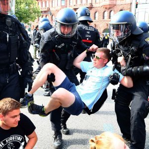 Drugi dan prosvjeda protiv skupa G20 u Hamburgu