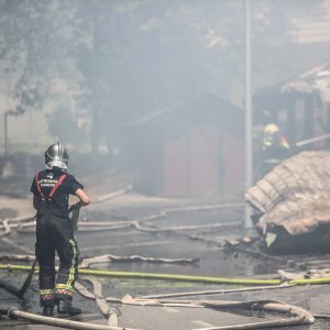 Zgarište požara na Jelenovcu