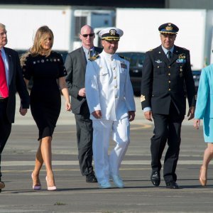 Melania i Donald Tump