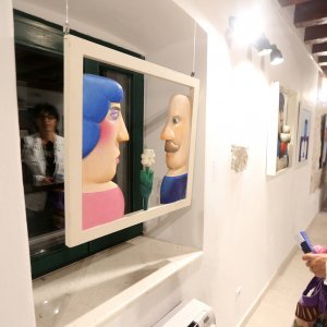 U Kulturno-pastoralnom centru Baganelovica otvorena izložba Vaska Lipovca