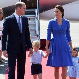 Kate Middleton, prinčevi William i George i princeza Charlotte