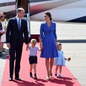 Kate Middleton, prinčevi William i George i princeza Charlotte