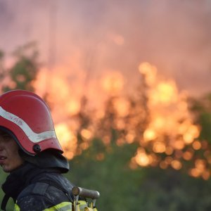 Vatrogasci u borbi s požarom