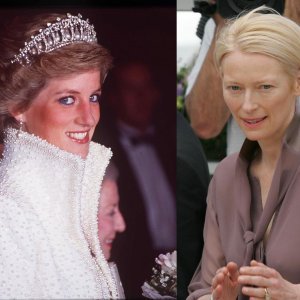 Princeza Diana i Tilda Swinton