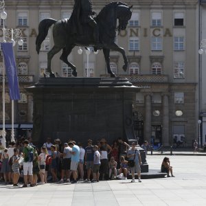 Nepodnošljive vrućine u Zagrebu
