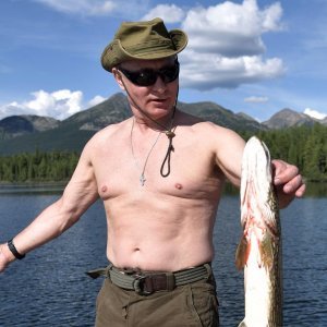 Vladimir Putin na odmoru
