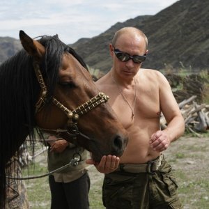 Vladimir Putin na odmoru