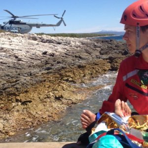 Helikopterska akcija spašavanja nautičara