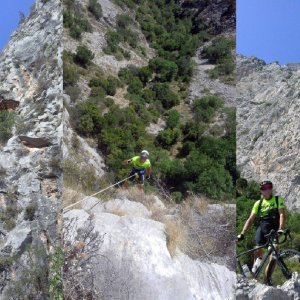 Biciklist zaglavljen u stijenama na Hvaru