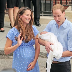 Vojvotkinja Kate Middleton, princ William i princ George