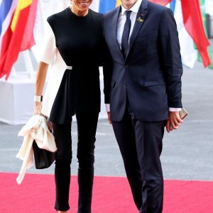 Emmanuel i Brigitte Macron