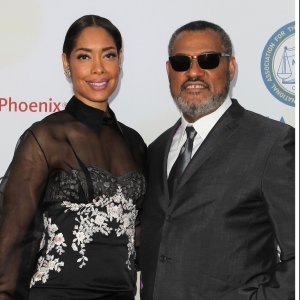 Gina Torres i Laurence Fishburne