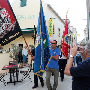 Mimohod povodom obilježavanja 26. obljetnice bitke za Šibenik