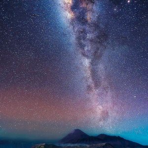 Mount Bromo, Mliječni put