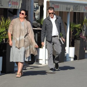 Pierce Brosnan sa suprugom Keely Shaye Smith na Visu