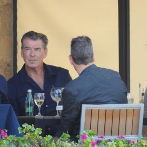 Pierce Brosnan i Colin Firth na ručku uoči nastavka snimanja filma Mamma Mia 2