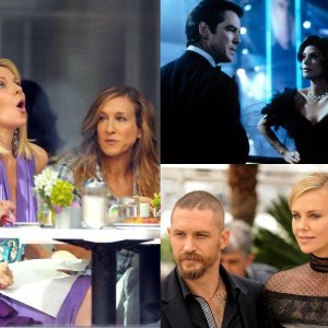 Kim Cattrall, Sarah Jessica Parker, Pierce Brosnan, Teri Hatcher, Tom Hardy, Charlize Theron