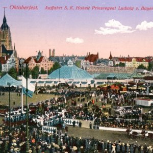 Njegova visost, princ Ludwig v. Bayern dolazi na Oktoberfest