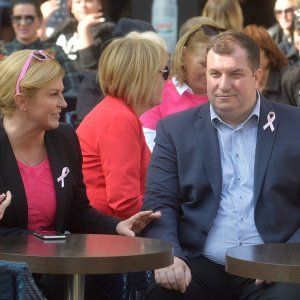 Predsjednica Republike Hrvatske popila je kavicu s mužem