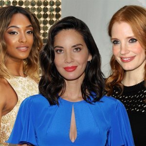 Jourdan Dunn, Olivia Munn i Jessica Chastain