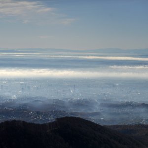 Pogled sa Sljemena