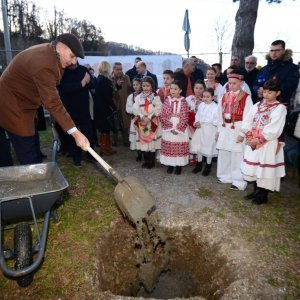 Položen kamen temeljac za gradnju nove Osnovne škole Vidovec