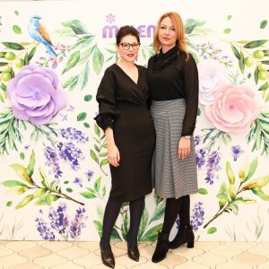 Lucija Gluščević, brand managerica Melema i Tina Roso, direktorica Neve