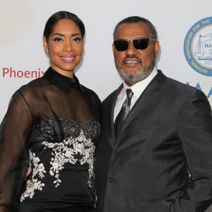 Laurence Fishburne i Gina Torres