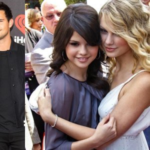 Taylor Lautner, Selena Gomez i Taylor Swift