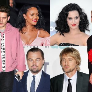 John Mayer, Rihanna, Katy Perry, Leonardo DiCaprio, Owen Wilson i Taylor Swift