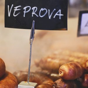 Veprova kobasica - 25kn (Cheese bar na Trgu bana Jelačića)