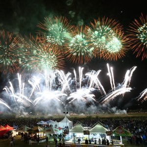 Međunarodni festival vatrometa pored jezera Bundek