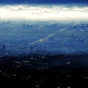 Pogled na Zagreb sa Sljemena