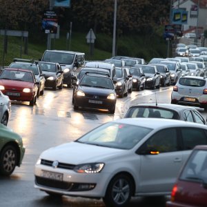Prometna gužva u Splitu  zbog sniženja u trgovinama