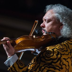 Violinist Roby Lakatos
