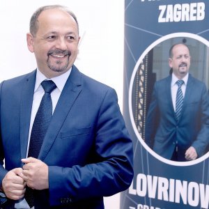 Ivan Lovrinović predstavlja kandidaturu za gradonačelnika Zagreba
