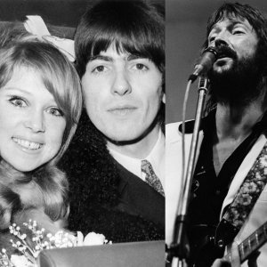 George Harrison, Pattie Boyd, Eric Clapton