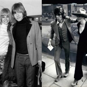 Anita Pallenberg, Brian Jones, Keith Richards