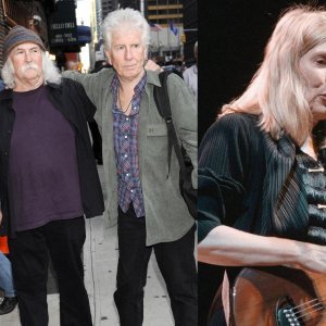 David Crosby, Graham Nash, Joni Mitchell