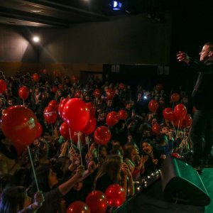 Ivan Zak na dječjem dočeku Nove godine u Koprivnici