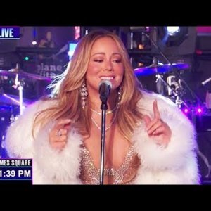 Mariah Carey u New Yorku na dočeku 2018.