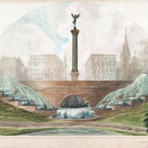 Ulaz u Central Park, Richard Morris Hunt