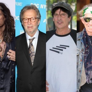 Steven Tyler, Eric Clapton, Tommy Lee, Keith Richards