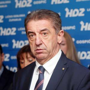 Konferencija za medije HDZ-ova župana Darka Milinovića