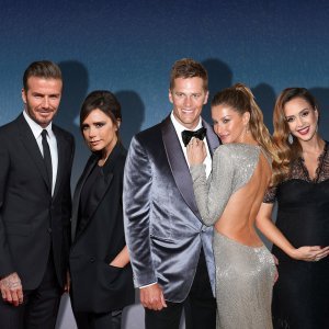 Victoria i David Beckham, Gisele Bundchen i Tom Brady, Jessica Alba i Cash Warren