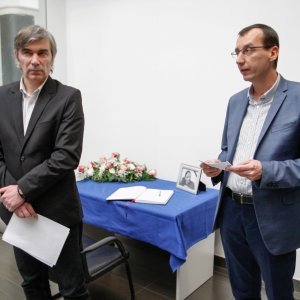 Denis Romac i zamjenik gradonačelnika Rijeke Marko Filipović