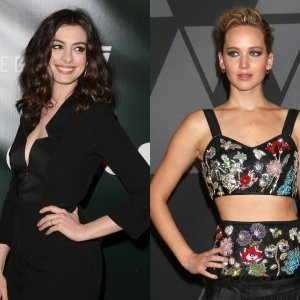 Anne Hathaway i Jennifer Lawrence