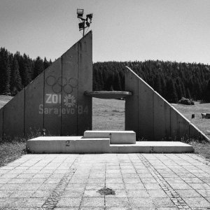 Napušteni objekti Zimskih olimpijskih igara u Sarajevu 1984. godine